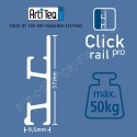 Artiteq hoekverbinder click rail pro