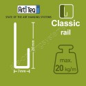 Artiteq schroef classic rail
