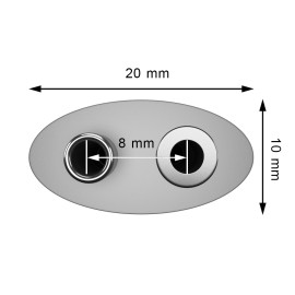 GeckoTeq Zelfremmende Lus Hanger voor 1,5mm draad