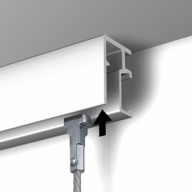 Newly R10 Wand Rail (plafond aansluitend)