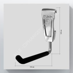 GeckoTeq Fiets Ophangsysteem - Universele  L-Fietswiel Haak GSH4