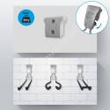 GeckoTeq Fiets Ophangsysteem Set voor 1 Fiets incl. muurbeschermer - GSH120