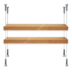 GeckoTeq zelfremmende 1,5mm kabel ophang grippers – 20kg