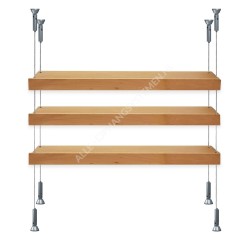 GeckoTeq zelfremmende 1,5mm kabel ophang grippers – 20kg