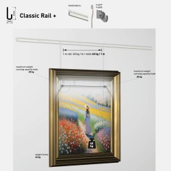 Artiteq Klemhaak 4x4mm alu