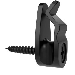 GeckoTeq 10x Kunststof Draad haakjes voor slingers en feestverlichting - 2 kleuren