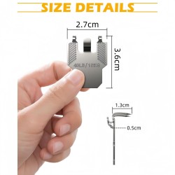 Gipsplaat Klauw Ophanghaak 18 kg – Sterke Metaal Haak voor Schilderijen en Spiegels