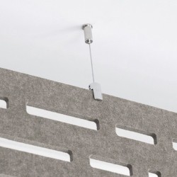 Klemhouders voor Glas en Akoestische en normale Panelen tot 10mm - 20kgs