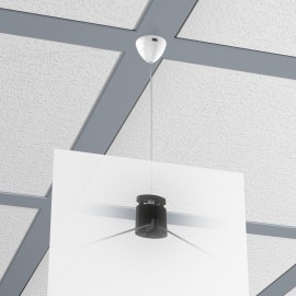 Artiteq Magnetische plafond hanger met draad en haak - 35mm - 1.0kg