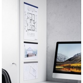 GeckoTeq Durafix magneet strook 297m – zelfklevend per 5 verpakt - 2 kleuren