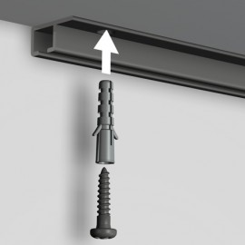 Newly Plug (voor plafondrail) - 4mm