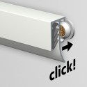 Artiteq Memo Rail wit en alu (incl. eindkapjes en bevestigingsmaterialen)