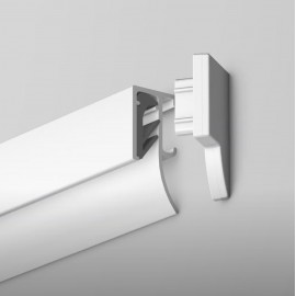 Artiteq Memo Rail wit en alu (incl. eindkapjes en bevestigingsmaterialen)