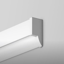 Artiteq Memo Rail wit en alu (incl. eindkapjes en bevestigingsmaterialen)