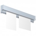 Artiteq Memo Rail wit en alu (incl. eindkapjes en bevestigingsmaterialen)