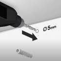 GeckoTeq Universele Wand Plug - 5mm
