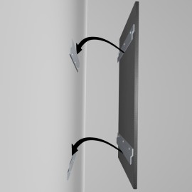 GeckoTeq Franse Cleat Systeem Ophang Rail - per set van 2