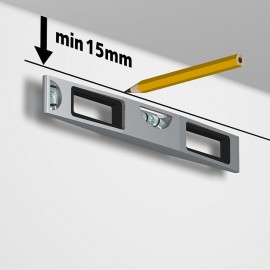 Artiteq Contour Rail (niet plafondaansluitend)