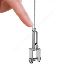 GeckoTeq Zelfremmende klem voor panelen tot 10 mm - 15kg