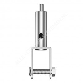 GeckoTeq Zelfremmende klem voor panelen tot 10 mm - 15kg