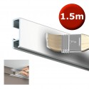 Artiteq Click Rail wit 150cm - overschilderbaar